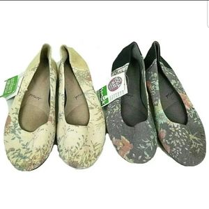 2 pair of Sanuk Slip On Shoes Yoga Eden 6 *READ